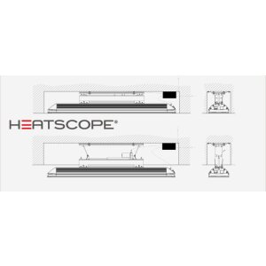 Lift Einbaubox  für HeatscopeDesign Heizstrahler Spot-2800 + Vision 1600