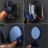 Elektrischer Handtuchheizkörper Betonkiefernharz ohne Stecker achteckig andere Farben