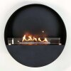 Ethanol Wandkamin Tokyo von Decoflame autom. Brenner schwarz/schwarz