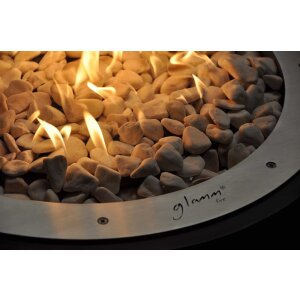 Design Feuerschale für Holz, Gas oder Ethanol