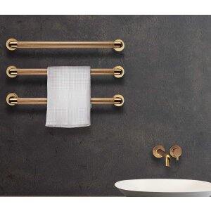 Elektrischer Design Handtuchwärmer Luce 53 cm-gold