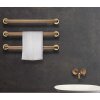 Elektrischer Design Handtuchwärmer Luce 53 cm-gold