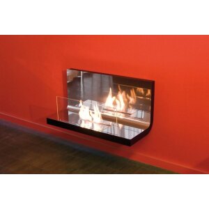 Ethanol Wandkamin Radius Design Wall Flame