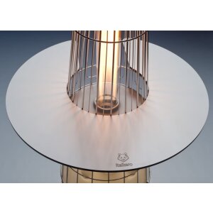 Tisch  f&uuml;r Lightfire Dolcevita Design Heizstrahler