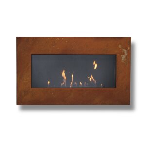 Ethanol Wandkamin Decoflame New York Plaza gerostet