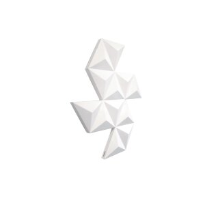 Diamond Design-Heizk&ouml;rper als Wandrelief