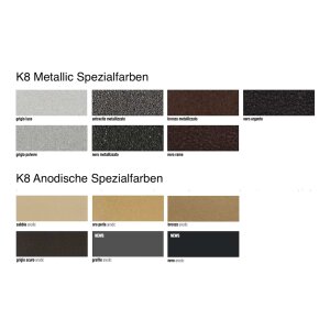K8 RADIATORI TIRAMOLLA Handtuchw&auml;rmer mit klaren Linien andere Gr&ouml;ssen und andere Farben