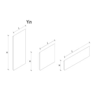 K8 RADIATORI Yin und Yang der extra dünne Designheizkörper andere Grössen und andere Farben