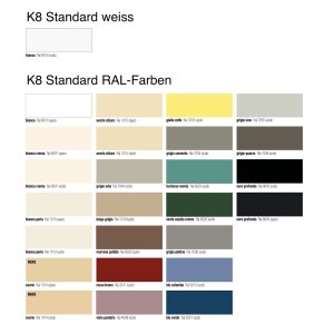 K8 RADIATORI Yin und Yang der extra dünne Designheizkörper andere Grössen und andere Farben