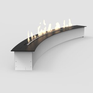 Automatischer Ethanol Brenner e-ribbon-fire in Sonderformen