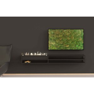 Bioethanol Wandkamin Decoflame Torino und Torino multi Torino multi schwarz