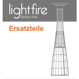 Luxus Heizstrahler Lightfire Dolcevita von Italkero -...