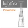 Luxus Heizstrahler Lightfire Dolcevita von Italkero - Ersatzteil