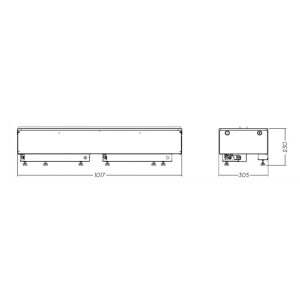 Einbau Elektrofeuer Kit Glamm 3D Plus