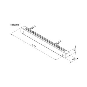 Heatstrip Intense Design Heizstrahler